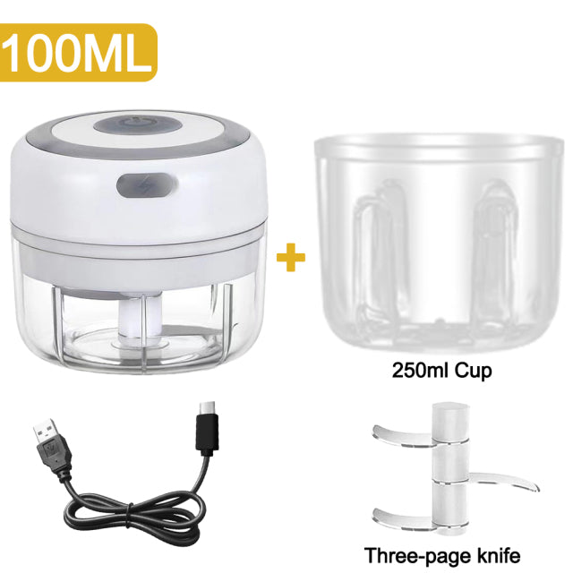 Mini Electric Garlic Chopper - Shopiffi