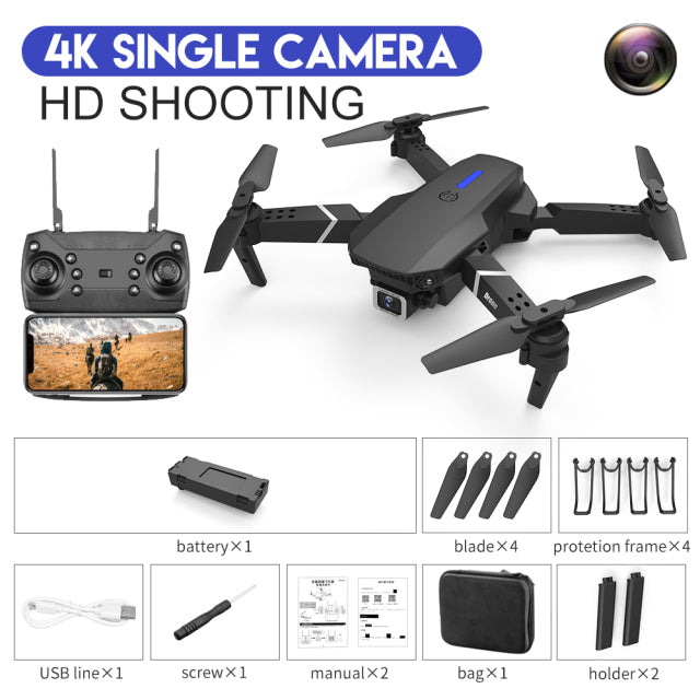 Pro WIFI Drone With Wide Angle Camera - Shopiffi
