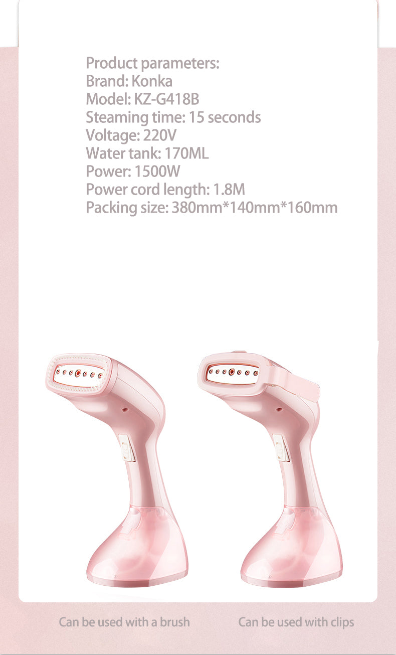 Powerful Garment Steamer Portable - Shopiffi