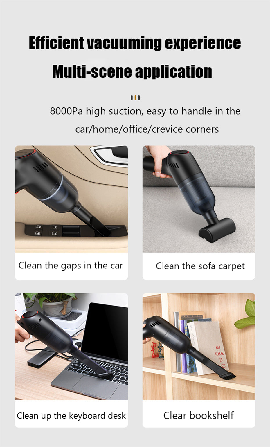 Wireless Car Vacuum Cleaner - Shopiffi