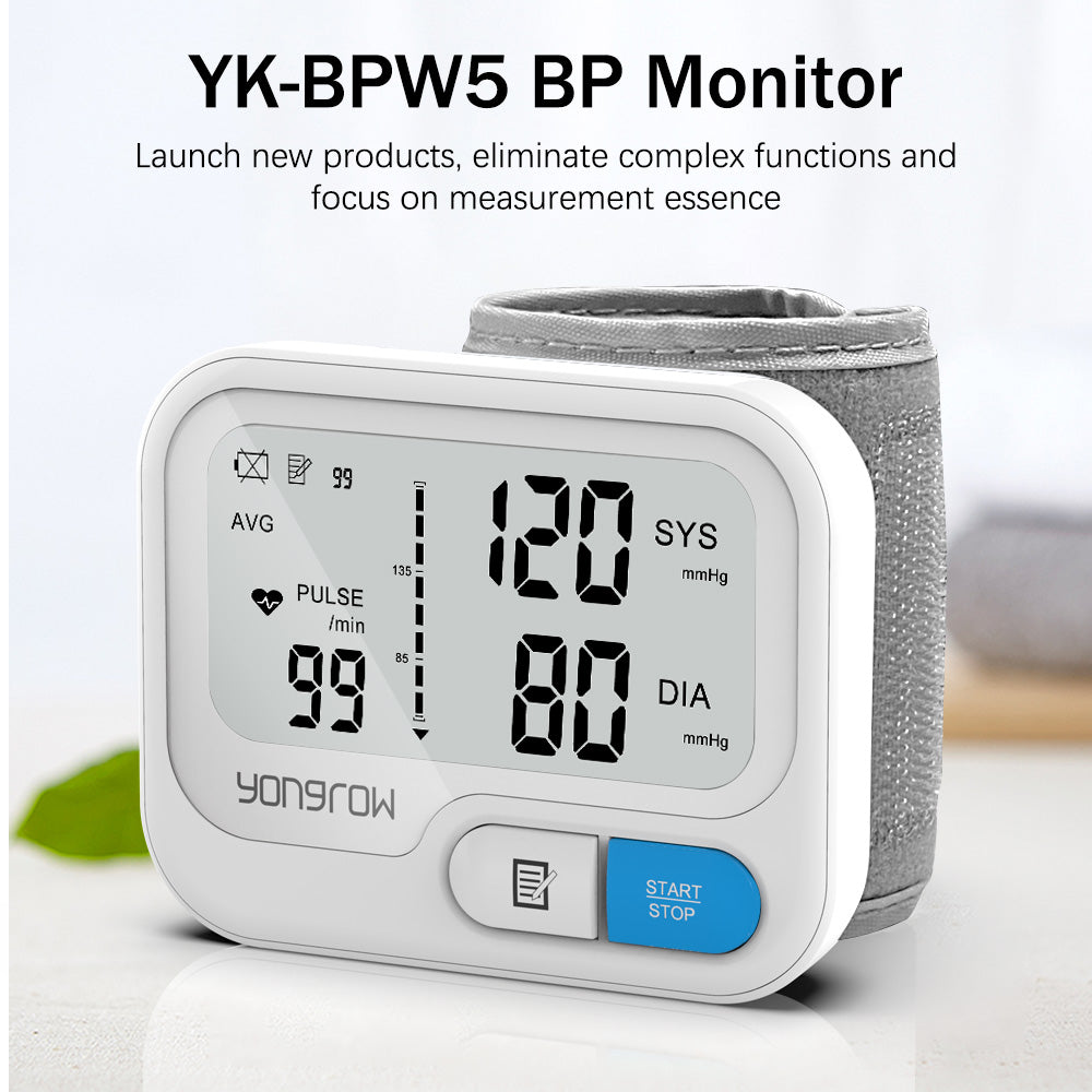 Digital Wrist Blood Pressure Monitor - Shopiffi