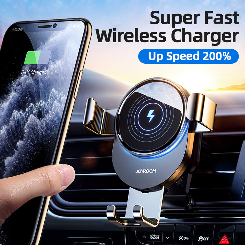 Car Phone Holder Wireless Charger - Shopiffi