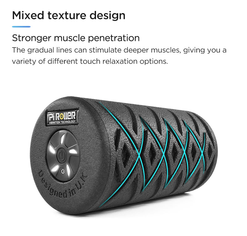 Yoga Foam Roller Rechargeable Massager - Shopiffi