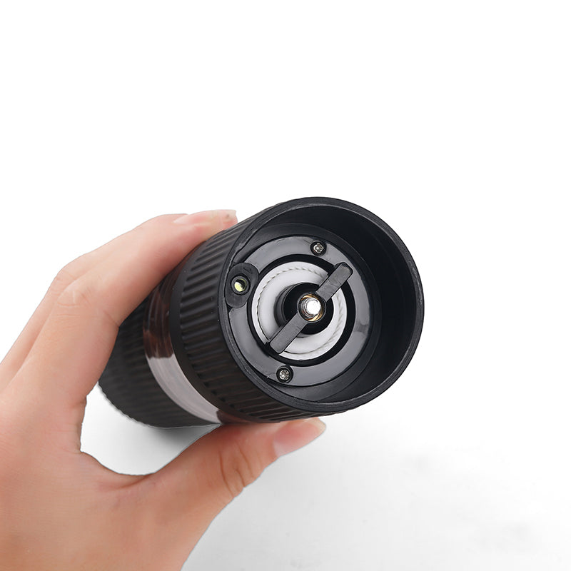 Black Electric Salt Pepper Mill Set - Shopiffi