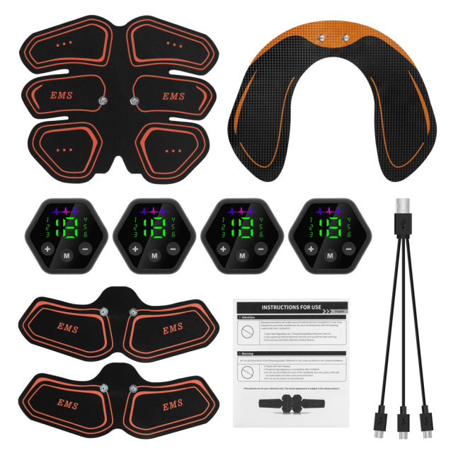 Muscle Stimulator EMS Abdominal - Shopiffi