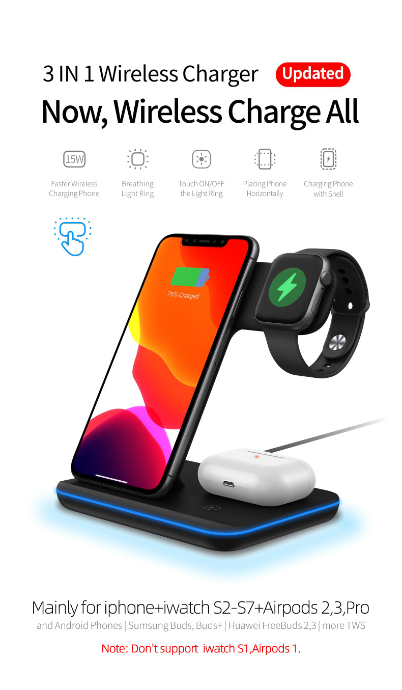Wireless Charger Stand - Shopiffi
