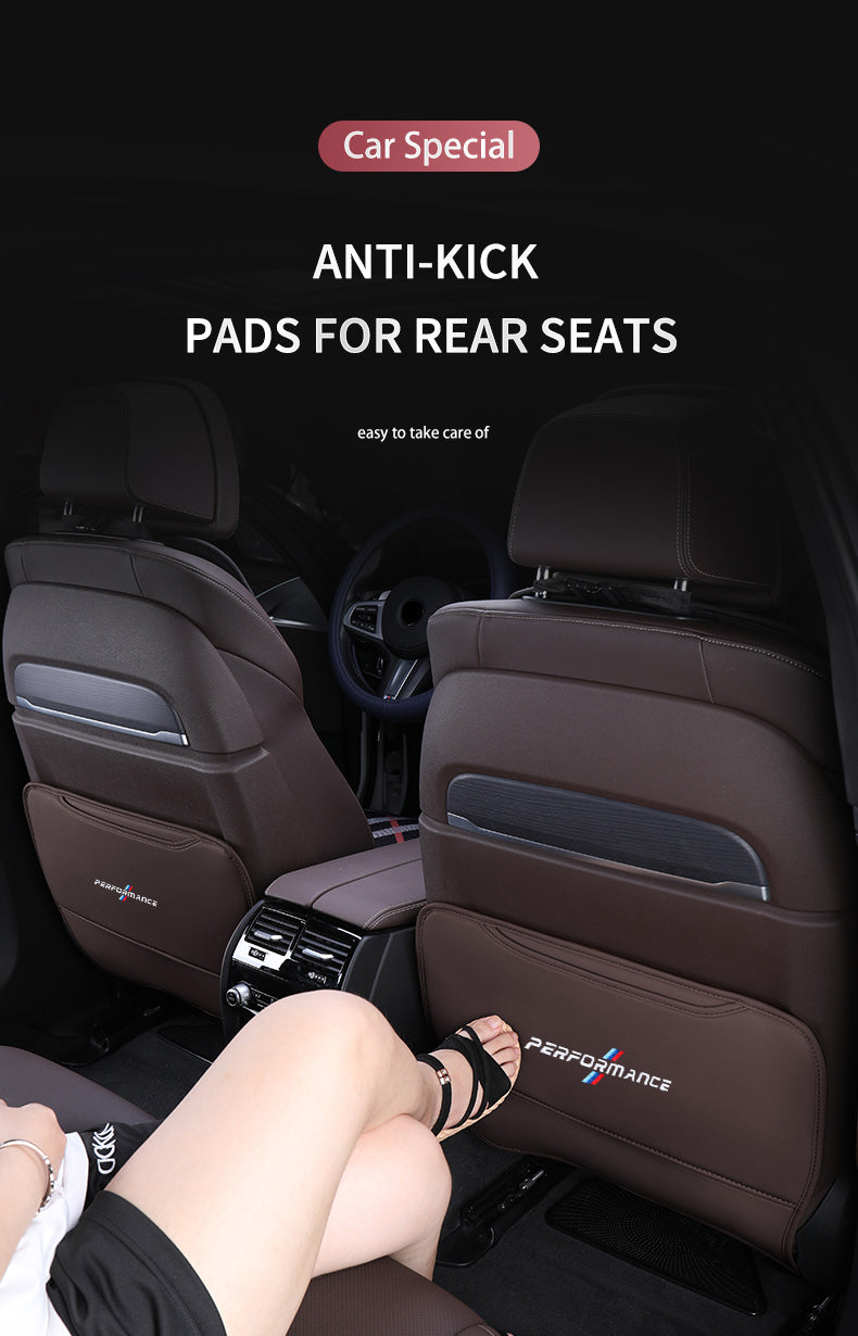 PU Leather Anti-Kick Pad for Car - Shopiffi