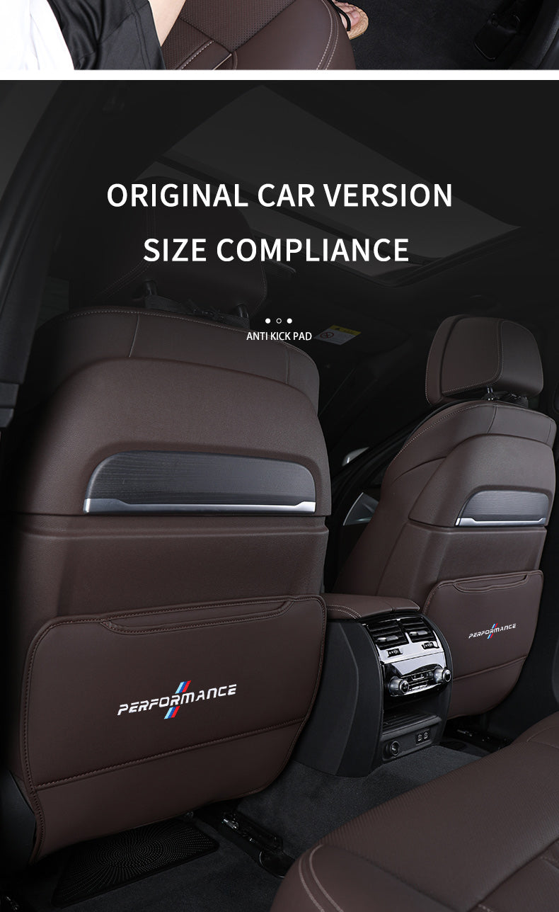 PU Leather Anti-Kick Pad for Car - Shopiffi