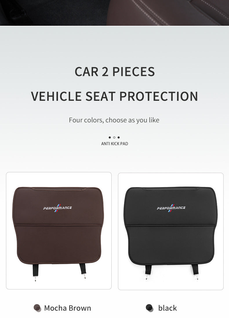 PU Leather Anti-Kick Pad for Car - Shopiffi
