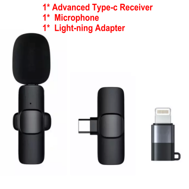 Wireless Lavalier Microphone - Shopiffi