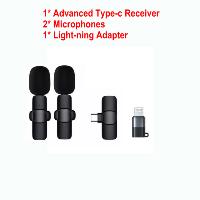 Wireless Lavalier Microphone - Shopiffi