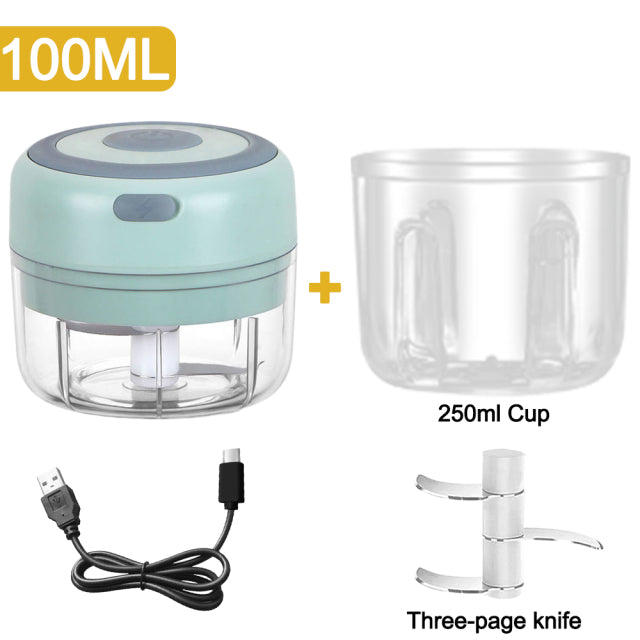 Mini Electric Garlic Chopper - Shopiffi