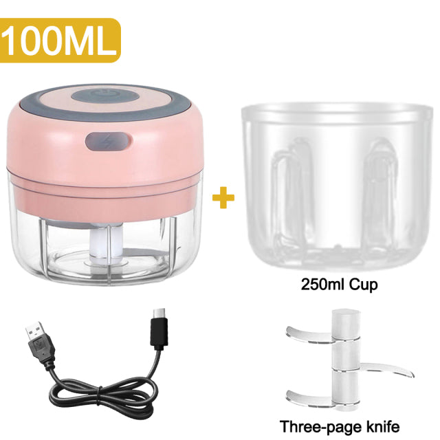 Mini Electric Garlic Chopper - Shopiffi