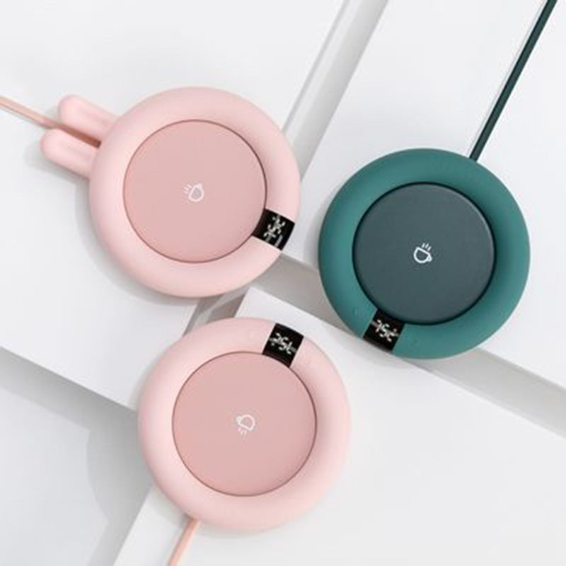 220V Cup Warmer Desktop Heating Coaster - Shopiffi