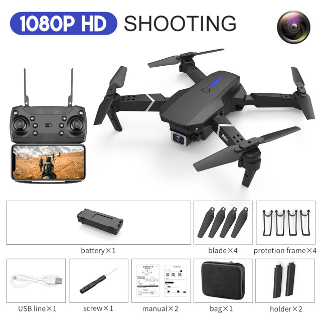 Pro WIFI Drone With Wide Angle Camera - Shopiffi