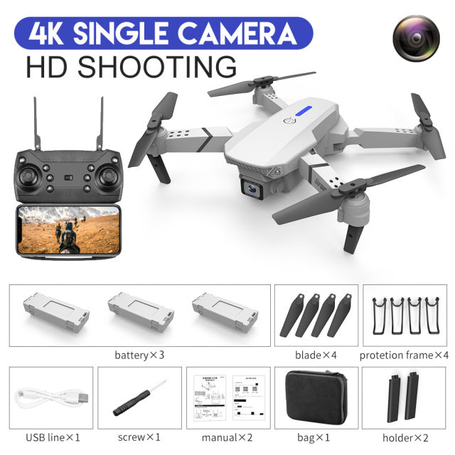 Pro WIFI Drone With Wide Angle Camera - Shopiffi