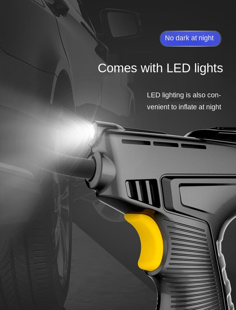 Car Air Compressor 120W Rechargeable - Shopiffi