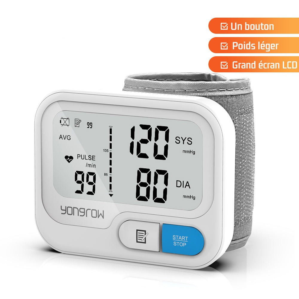 Digital Wrist Blood Pressure Monitor - Shopiffi