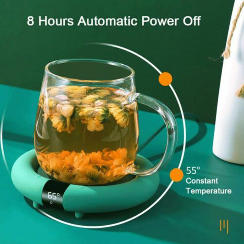 220V Cup Warmer Desktop Heating Coaster - Shopiffi
