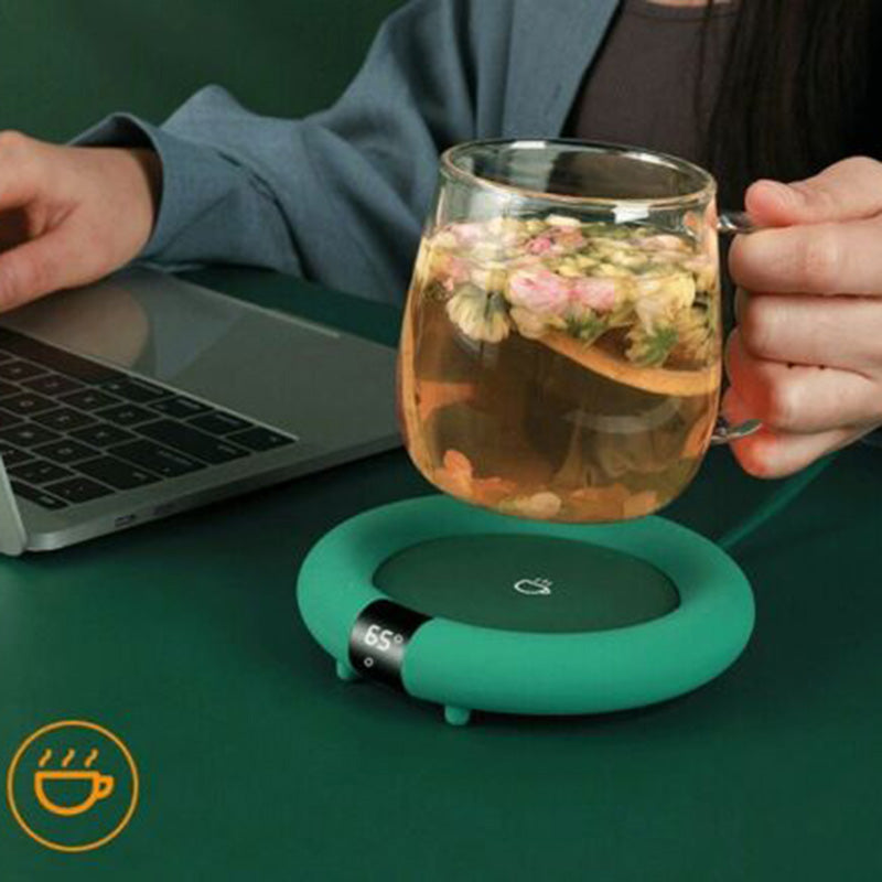 220V Cup Warmer Desktop Heating Coaster - Shopiffi